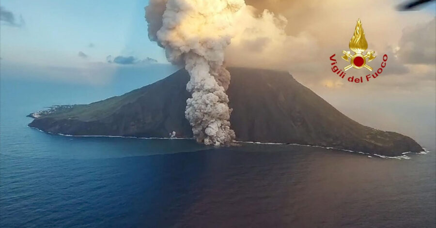 erupcija,vulkan, Etna,