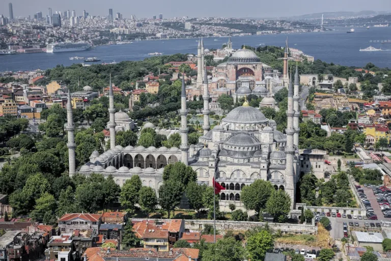 view-Blue-Mosque-Istanbul-Hagia-Sophia